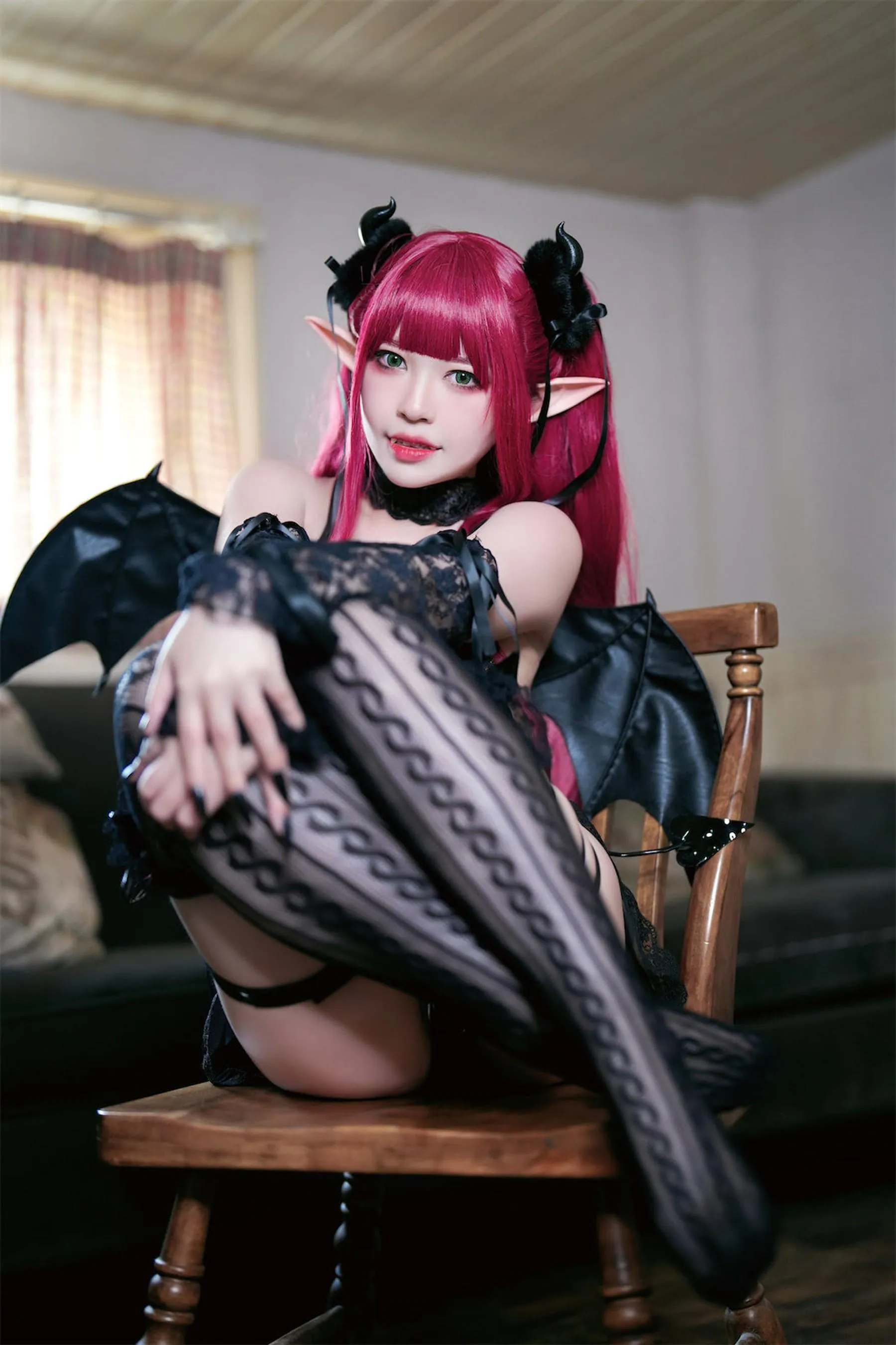 半半子 – NO.61 小恶魔利兹 [63P]插图9